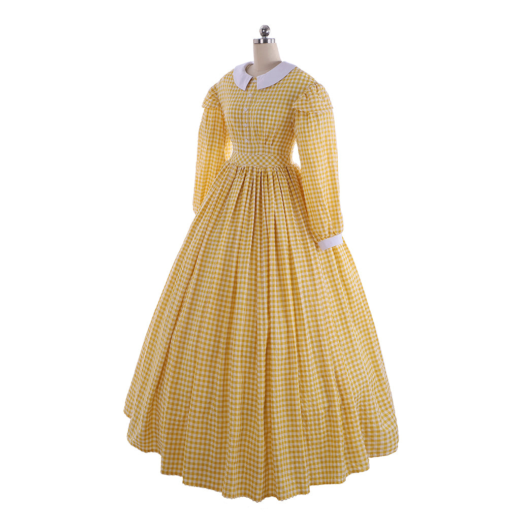 Victorian Rococo Medieval Dress Ball Gown Striped Dress Party Costume Women's Royal Halloween Carnival Party Prom Carnival of Venice Dress