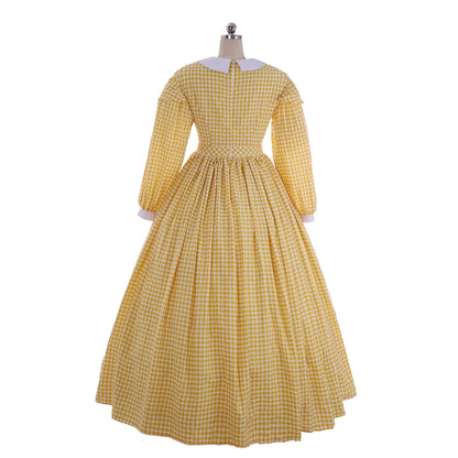 Victorian Rococo Medieval Dress Ball Gown Striped Dress Party Costume Women's Royal Halloween Carnival Party Prom Carnival of Venice Dress