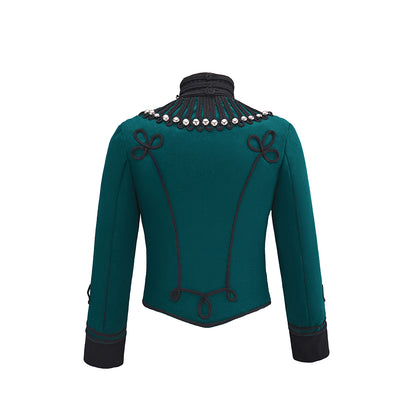 Medieval Victorian Embroidered Noble Jacket for Historical Reenactments Renaissance Halloween and Christmas