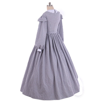 Victorian Rococo Medieval Dress Ball Gown Striped Dress Party Costume Women's Royal Halloween Carnival Party Prom Carnival of Venice Dress