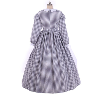 Victorian Rococo Medieval Dress Ball Gown Striped Dress Party Costume Women's Royal Halloween Carnival Party Prom Carnival of Venice Dress