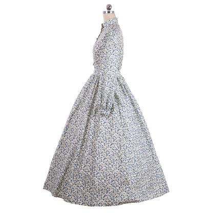 Victorian Medieval Renaissance Vintage Dress Prom Dress Women's Girls' Costume Vintage Cosplay Party Masquerade Tea Party Dress