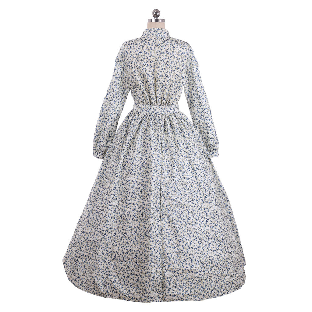 Victorian Medieval Renaissance Vintage Dress Prom Dress Women's Girls' Costume Vintage Cosplay Party Masquerade Tea Party Dress
