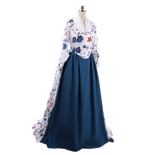 18th Rococo Colonial gown  Victorian Renaissance Princess  Period Prom Dress  Printed Custom Women's  Vintage Cosplay Performance Party Christmas Halloween Carnival Party Evening dress  Masquerade Adults' Dress