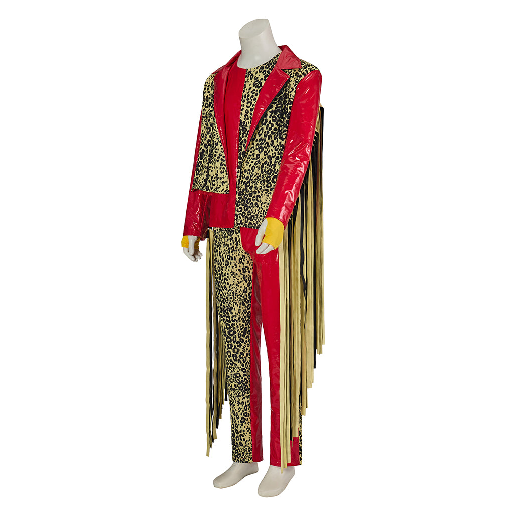 Renaissance Inspired Ornate Red Court Suit with Embroidered Vest and Matching Hat for Historical Reenactments Renaissance Themed Gatherings Cosplay Halloween Christmas