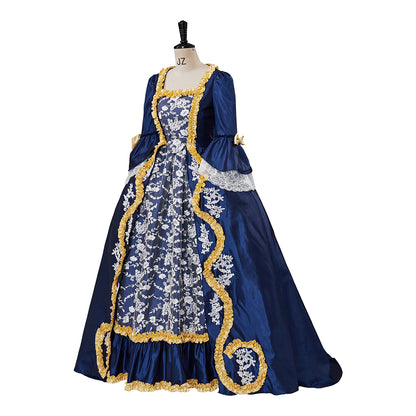 Gothic Rococo Victorian Design Dress Party Costume Prom Dress Princess Shakespeare  Flare Cuff Sleeve Women's Royal Halloween Carnival Valentine's Day Party Evening Dress Masquerade Adults' Dress All