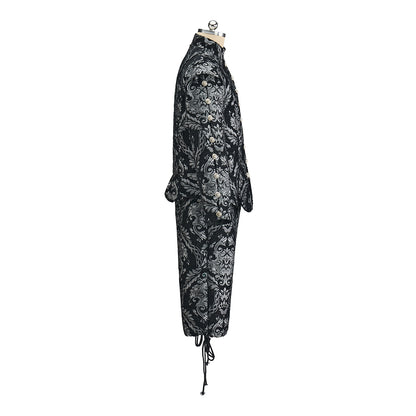 Baroque Inspired Patterned Embroidered Suit with Knee Length Breeches for Historical Reenactments Baroque Themed Gatherings Cosplay Halloween