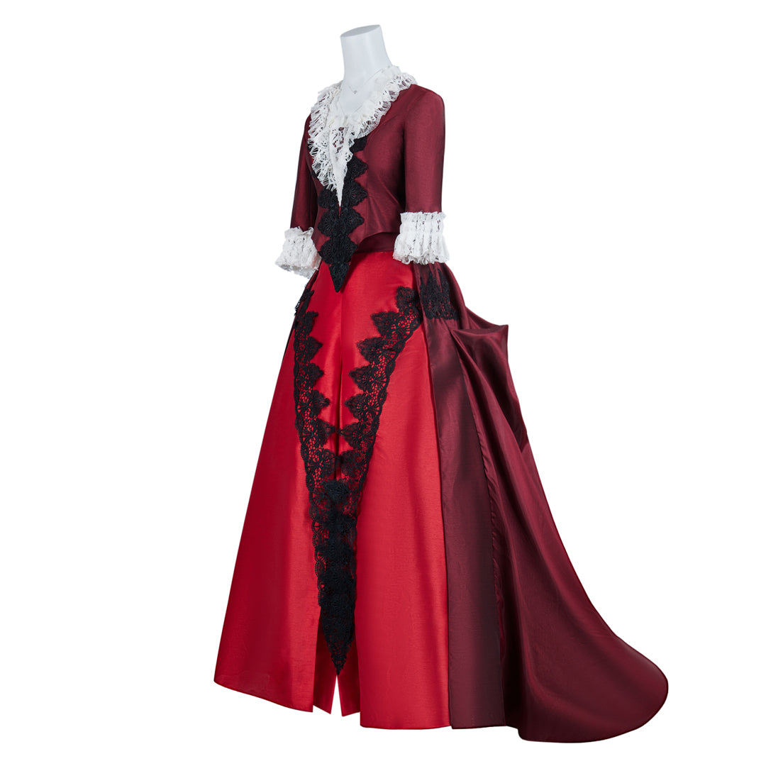 Victorian Rococo Vintage Dress Ball Gown Prom Dress Maria Antonietta Bow Accessory Women's Royal Masquerade Carnival Party Halloween Adults' Dress