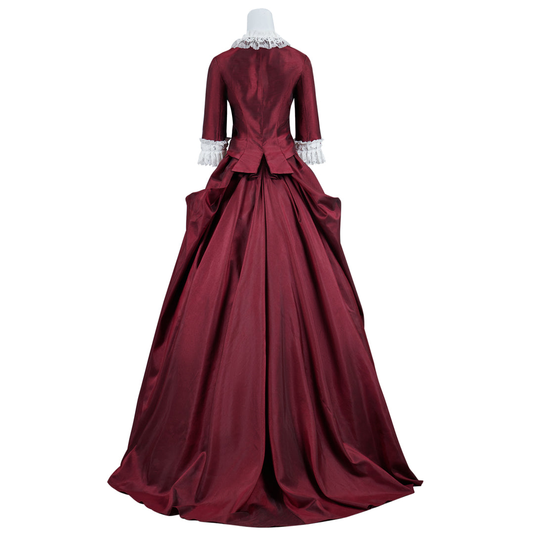 Victorian Rococo Vintage Dress Ball Gown Prom Dress Maria Antonietta Bow Accessory Women's Royal Masquerade Carnival Party Halloween Adults' Dress