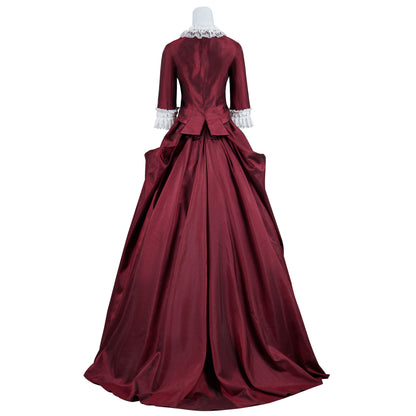 Victorian Rococo Vintage Dress Ball Gown Prom Dress Maria Antonietta Bow Accessory Women's Royal Masquerade Carnival Party Halloween Adults' Dress