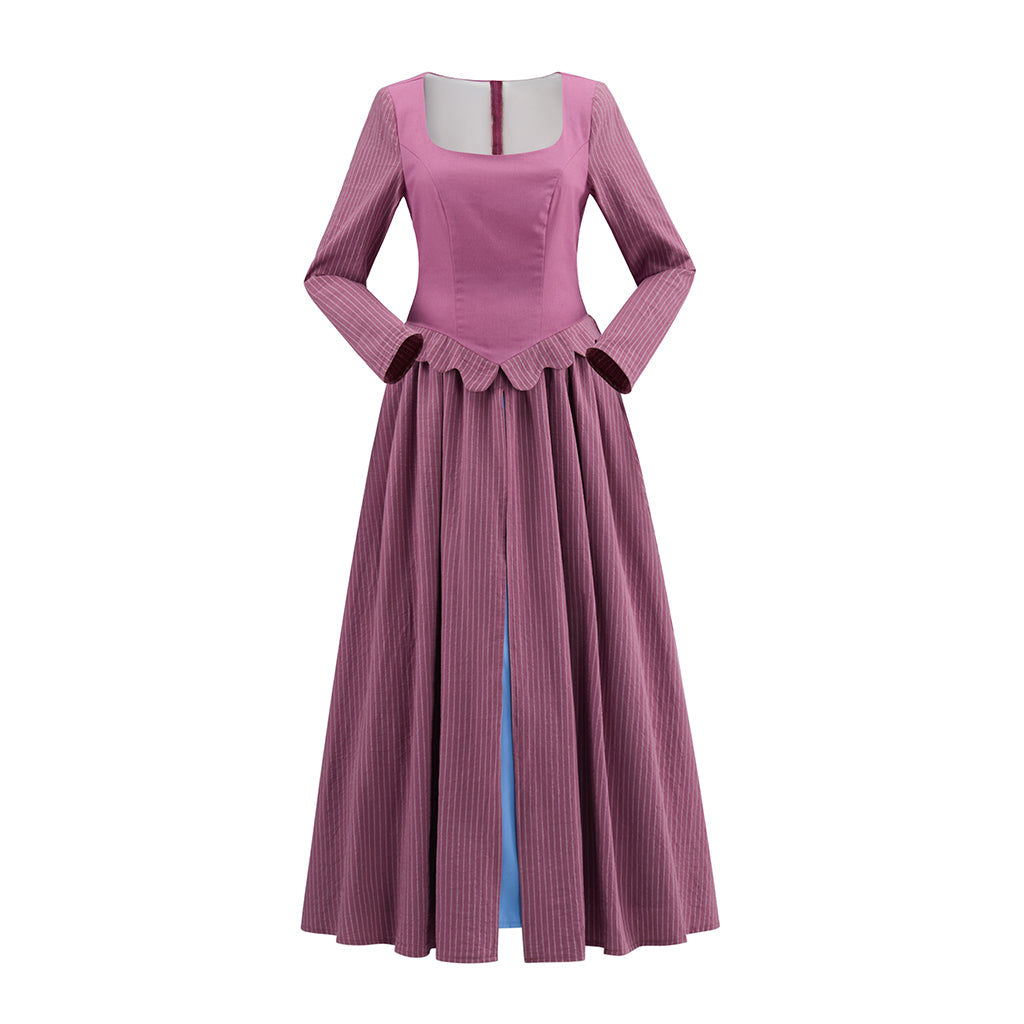 Victorian Inspired Purple Gown for Historical Reenactments Victorian Themed Gatherings Cosplay Halloween Christmas