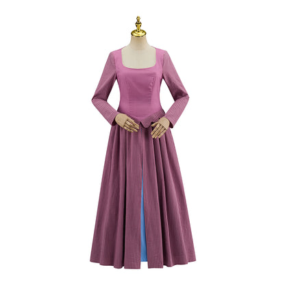 Victorian Inspired Purple Gown for Historical Reenactments Victorian Themed Gatherings Cosplay Halloween Christmas