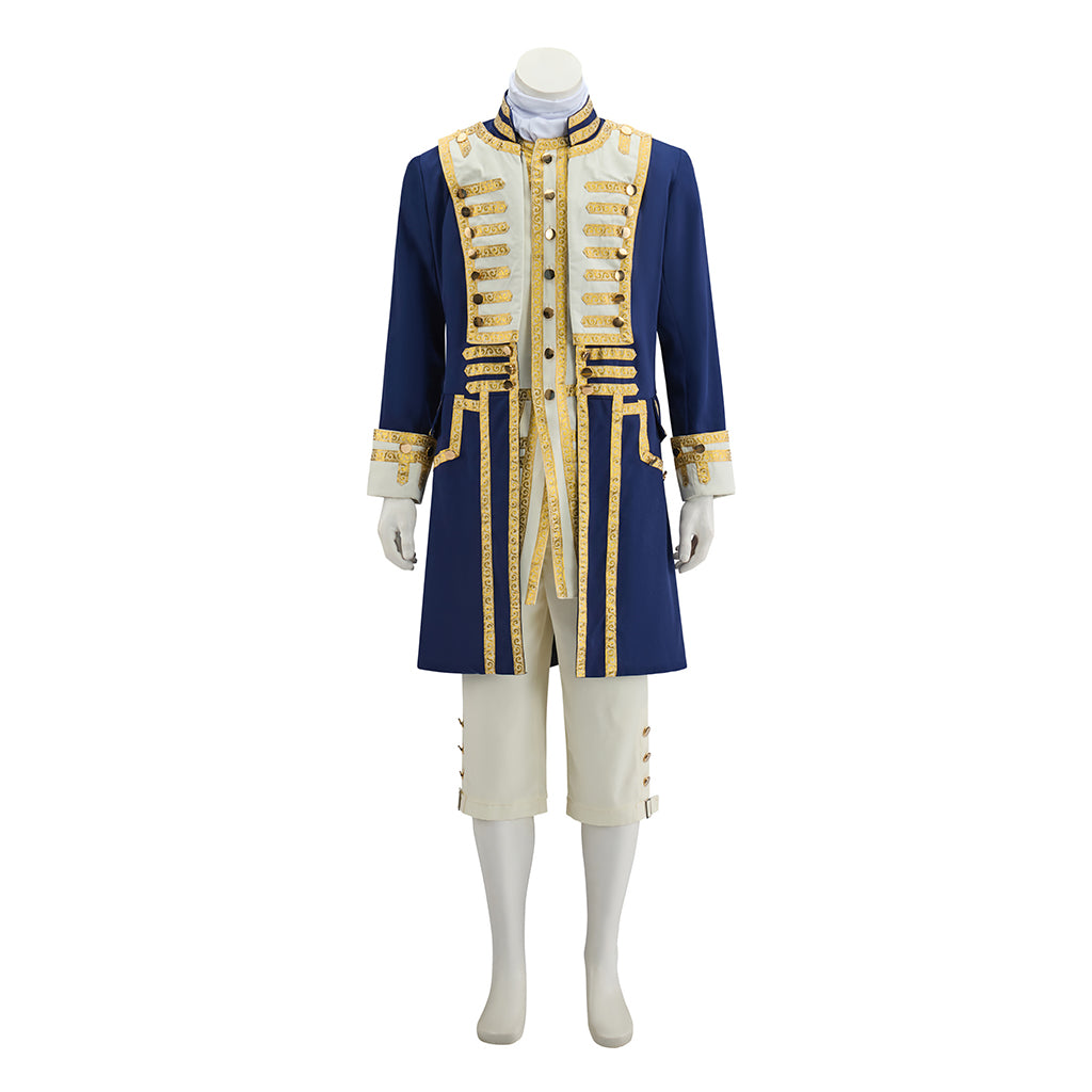 Medieval Court Coat with Gold Embellishments for Historical Reenactments Medieval Themed Gatherings Halloween Costumes Cosplay Events