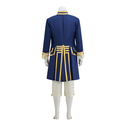 Medieval Court Coat with Gold Embellishments for Historical Reenactments Medieval Themed Gatherings Halloween Costumes Cosplay Events
