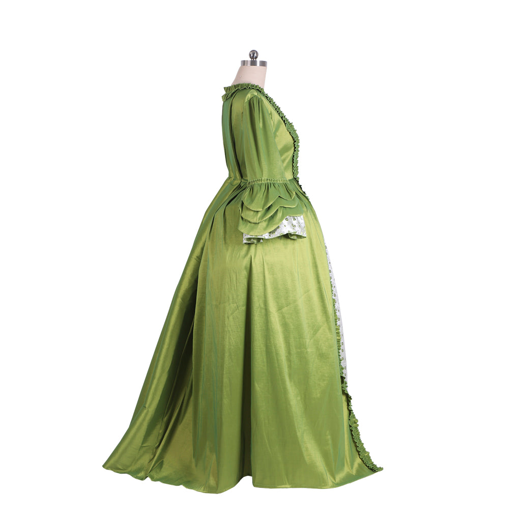 18th Century Women's Rococo Ball Gown Princess Maria Antonietta Rococo Victorian Renaissance Vacation Dress Flare Cuff Sleeve Women's Royal Halloween Carnival New Year Party Evening Party Party Valentine's DayParty Masquerade Adults' Dress All