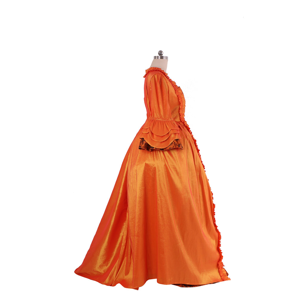 18th Century Women's Rococo Ball Gown Princess Maria Antonietta Rococo Victorian Renaissance Vacation Dress Flare Cuff Sleeve Women's Royal Halloween Carnival New Year Party Evening Party Party Valentine's DayParty Masquerade Adults' Dress All