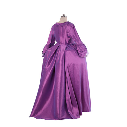 18th Century Women's Rococo Ball Gown Princess Maria Antonietta Rococo Victorian Renaissance Vacation Dress Flare Cuff Sleeve Women's Royal Halloween Carnival New Year Party Evening Party Party Valentine's DayParty Masquerade Adults' Dress All