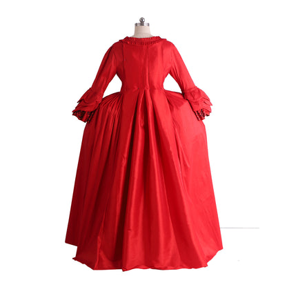 18th Century Women's Rococo Ball Gown Princess Maria Antonietta Rococo Victorian Renaissance Vacation Dress Flare Cuff Sleeve Women's Royal Halloween Carnival New Year Party Evening Party Party Valentine's DayParty Masquerade Adults' Dress All