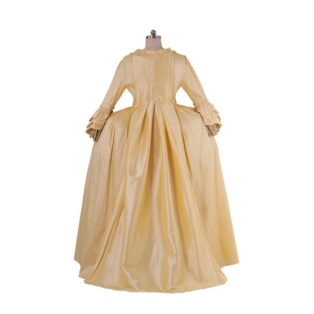 18th Century Women's Rococo Ball Gown Princess Maria Antonietta Rococo Victorian Renaissance Vacation Dress Flare Cuff Sleeve Women's Royal Halloween Carnival New Year Party Evening Party Party Valentine's DayParty Masquerade Adults' Dress All
