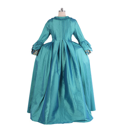 18th Century Women's Rococo Ball Gown Princess Maria Antonietta Rococo Victorian Renaissance Vacation Dress Flare Cuff Sleeve Women's Royal Halloween Carnival New Year Party Evening Party Party Valentine's DayParty Masquerade Adults' Dress All