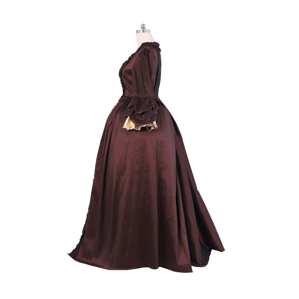 18th Century Women's Rococo Ball Gown Princess Maria Antonietta Rococo Victorian Renaissance Vacation Dress Flare Cuff Sleeve Women's Royal Halloween Carnival New Year Party Evening Party Party Valentine's DayParty Masquerade Adults' Dress All