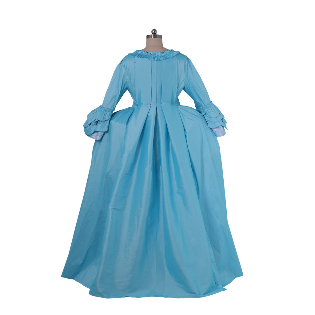 18th Century Women's Rococo Ball Gown Princess Maria Antonietta Rococo Victorian Renaissance Vacation Dress Flare Cuff Sleeve Women's Royal Halloween Carnival New Year Party Evening Party Party Valentine's DayParty Masquerade Adults' Dress All