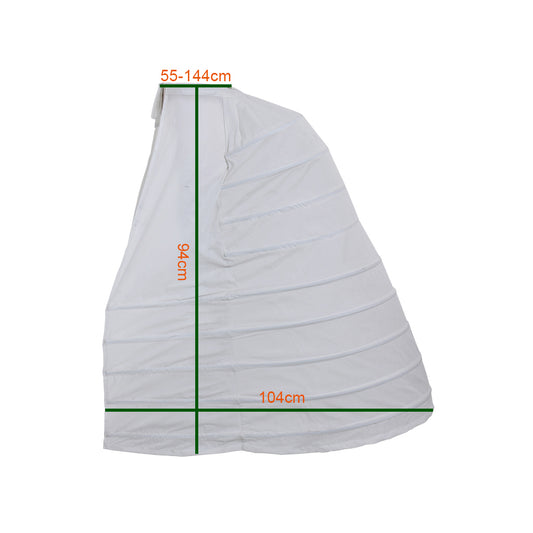 Women's Vintage White Petticoat Underskirt Victorian Baroque Crinoline Pannier for Ball Dress Cosplay Princess Dress Underskirt and Retro Outfits