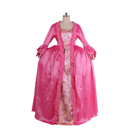 18th Century Women's Rococo Ball Gown Princess Maria Antonietta Rococo Victorian Renaissance Vacation Dress Flare Cuff Sleeve Women's Royal Halloween Carnival New Year Party Evening Party Party Valentine's DayParty Masquerade Adults' Dress All