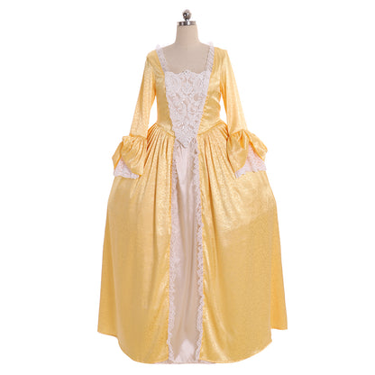 18th Century Women's Rococo Ball Gown Princess Maria Antonietta Rococo Victorian Renaissance Vacation Dress