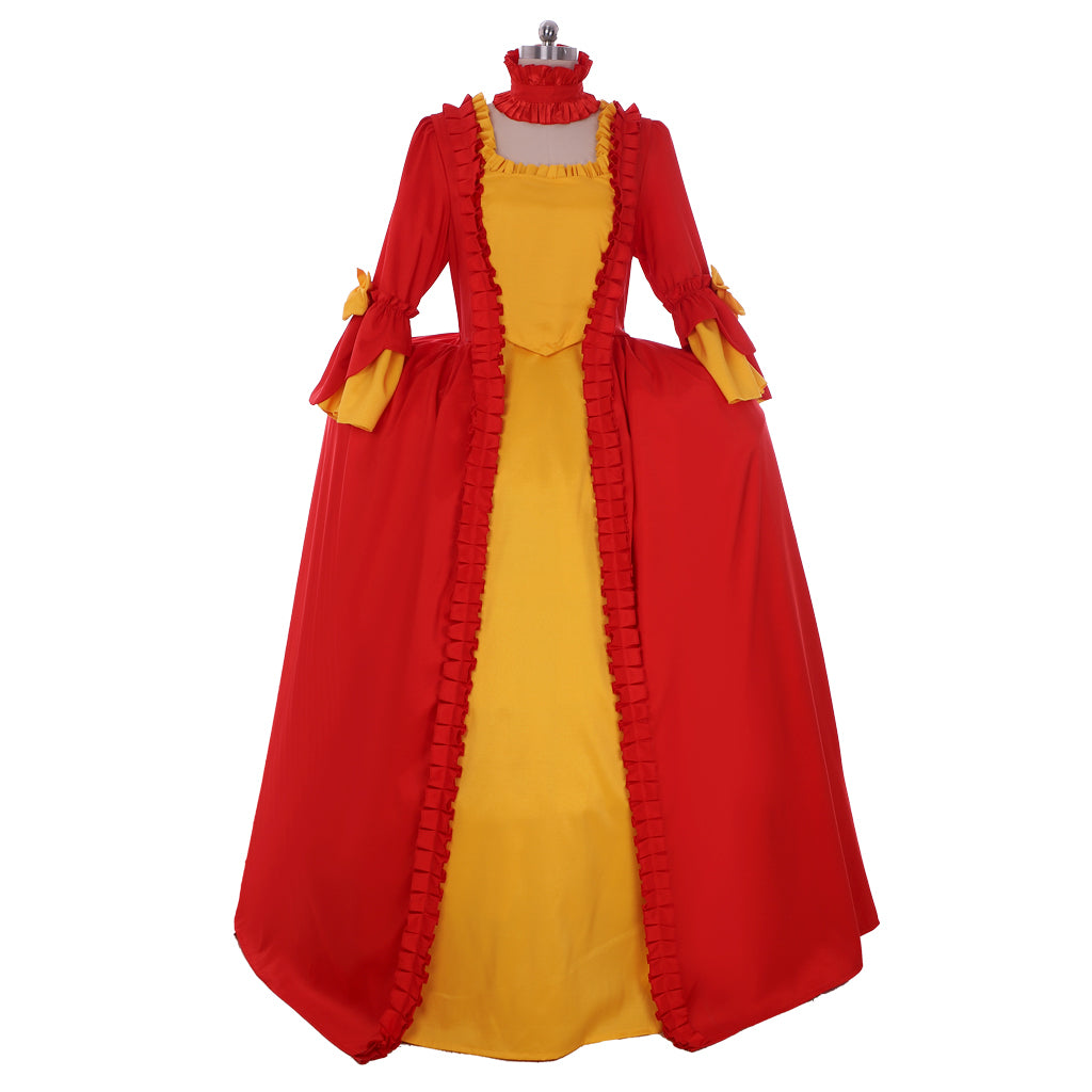 18th Century Women's Rococo Ball Gown Princess Maria Antonietta Rococo Victorian Renaissance Vacation Dress Women's Royal Halloween Carnival New Year Party Evening Party Party Valentine's DayParty Masquerade Adults' Dress All
