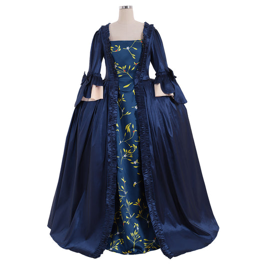 Rococo Victorian Vintage Dress Ball Gown Prom Dress Maria Antonietta Bridal Women's Masquerade Carnival Wedding Party Adults' Dress