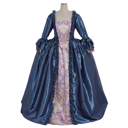 Rococo Victorian Vintage Dress Ball Gown Prom Dress Maria Antonietta Trumpet Sleeve  Women's Royal Masquerade Carnival Party Halloween Valentine's DayParty Adults' Dress