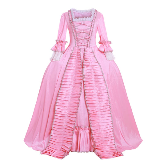 Gothic Rococo Victorian Dress Party Costume Flare Cuff Sleeve Masquerade Princess Shakespeare Plus Size Solid Color Ball Gown Women's Christmas Halloween Carnival Party Masquerade Wedding Party Adults' Dress All